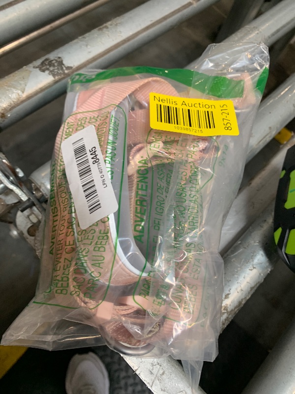 Photo 1 of **VERY USED**Wisedog No Pull Dog Harness - Adjustable Webbing Dog Halter Harness with Reflective Soft Padded for Large Dogs(Gossamer Pink, L|Neck=18.5"-22"/Chest=27"-35.5")