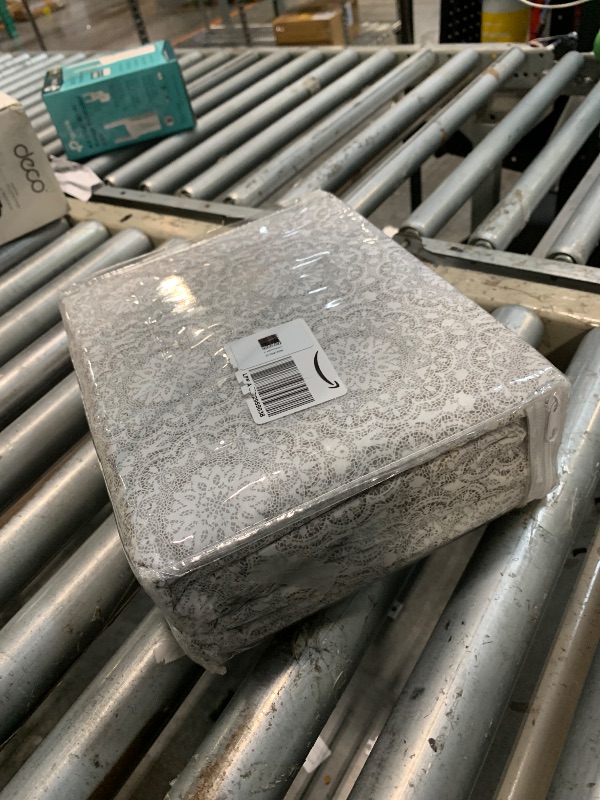 Photo 1 of ***MISSING PIECES***Comfort Spaces 100% Cotton Sheets King, Breathable, Naturally Cool Cotton Sheets, Soft Cotton Bed Sheets with 14" Elastic Pocket Fits up to 16" Mattress, All Seasons Sheet Set, Adelia Gray 4 Piece