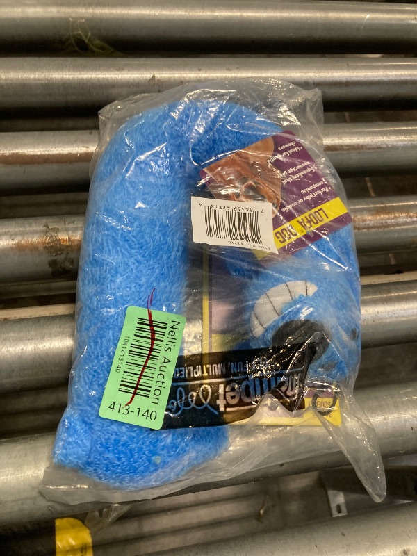 Photo 1 of ****COLOR BLUE********Multipet, Loofa Dog, Large, 1 ct