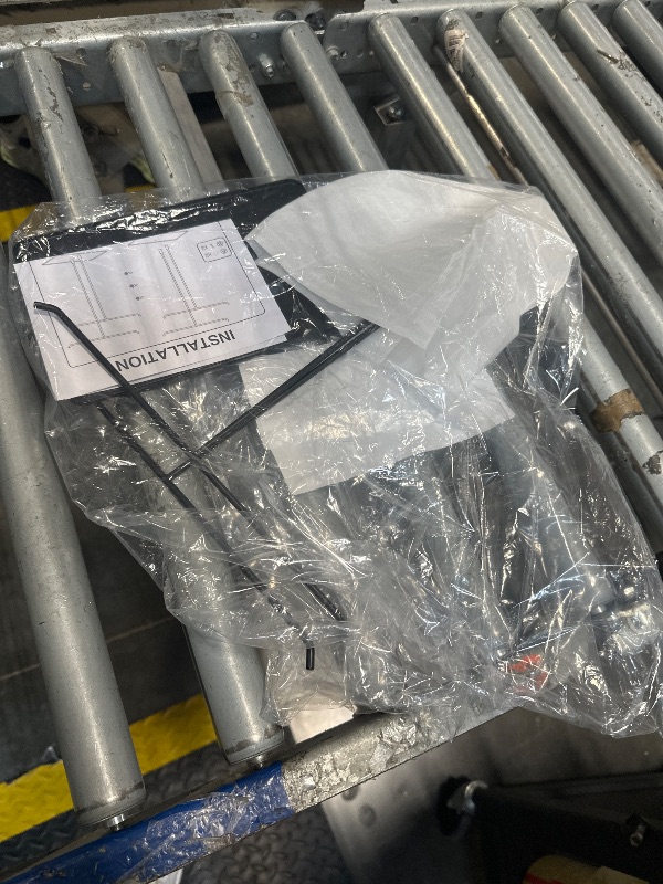 Photo 1 of **MISSING HARDWARE** Bussdis Necklace Stand: Black Metal Necklace Organizer for Home Decor