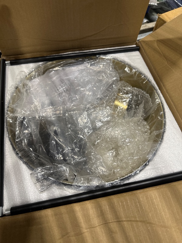 Photo 1 of ***MISSING HARDWARE***
Febeleven Matte Black Farmhouse Pendant Light, Adjustable Height, Vintage Hanging Industrial Ceiling Lights Fixture for Kitchen Island Hallway Dining Room 2 Pack