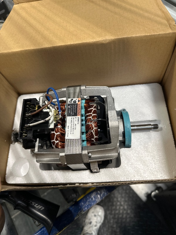 Photo 1 of 0EM 279827 Dryer Drive Motor with Pulley (Upgraded Blower Shaft Length) by puxyblue - Compatible with MayTag Kitchenaid Kenmore Whirlpool Dryer Motor Replaces AP3094245, EAP334304, PS334304,W10194250