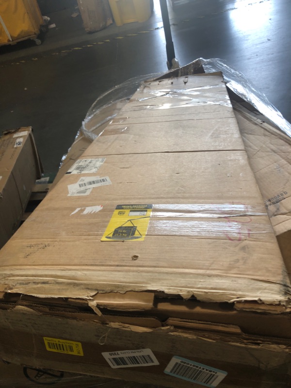 Photo 1 of ***HARDWARE MISSING***Prepac White Console Table, Shoe Cabinet, Storage Cabinet with 32 Shoe Cubbies and 4 Large Storage Cubbies 15.5" D x 60" W x 35" H