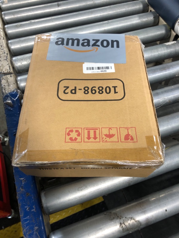 Photo 1 of Clear Acrylic Display Case,2 Pack 3 Tier Adjustable Display Box Stand with 2 Movable Plates, Small Showcase Magnetic Door for Mini Action Figures Collectibles (Small