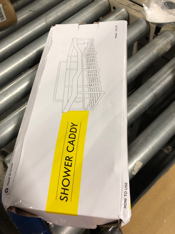 Photo 1 of ****MISSING THE ADHESIVE STRIPS*** EUDELE 5-Pack Rustproof Stainless Steel Shower Caddy – No Drill Adhesive Bathroom Organizer with Large Capacity, Spacious Shower Shelves for Inside Shower, Kitchen & Home Decor Storage-XL Size