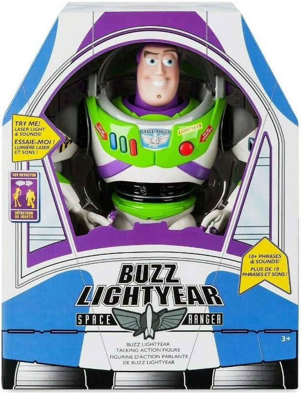 Photo 1 of Toy Story Disney Advanced Talking Buzz Lightyear Action Figure 12''