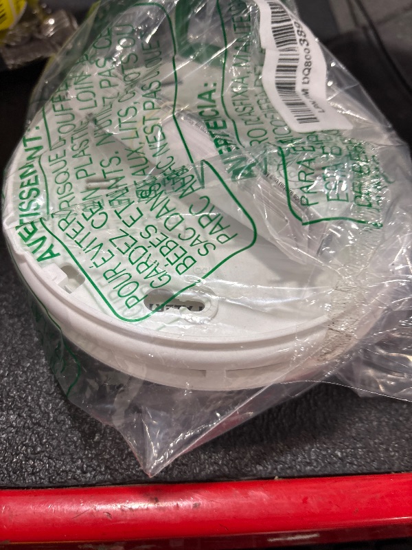 Photo 1 of First Alert SM210, 10-Year Sealed Battery Smoke Alarm with Slim Profile Design, 1-Pack