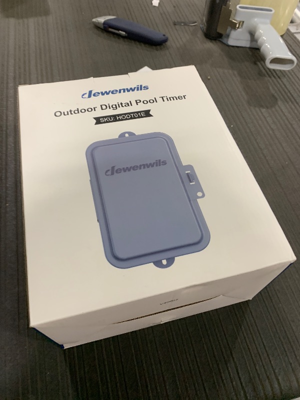 Photo 1 of DEWENWILS Pool Timer, Outdoor Digital Timer Box, 2HP 40A 120VAC, 7-Day 12 ON/Off Programmable Timer Switch, Outdoor Timer for Pool Pump, Water Heater, Pool Filter, Landscape Lights, ETL Listed