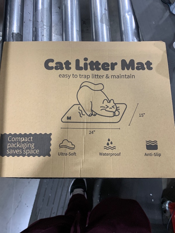 Photo 1 of cat litter mat easy to trap litter and maintain
