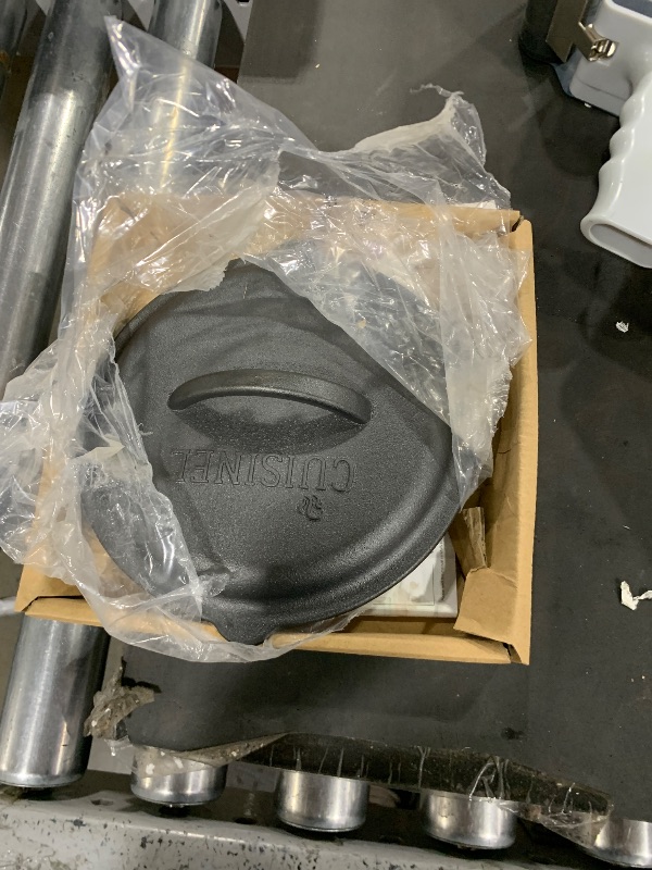 Photo 1 of 8' cast iron braiser lid