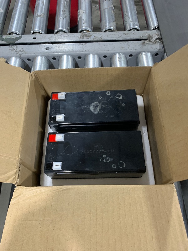 Photo 1 of 2 12 volt batteries