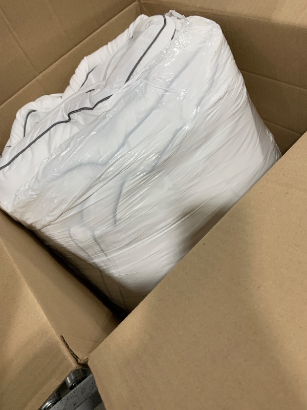 Photo 1 of SameBed Mattress Topper King,Extra Thick Mattress Pad Cover for Back Pain,Cooling Mattress Protector with 8-21 Inch Deep Pocket,Overfilled Down Alternative Filling