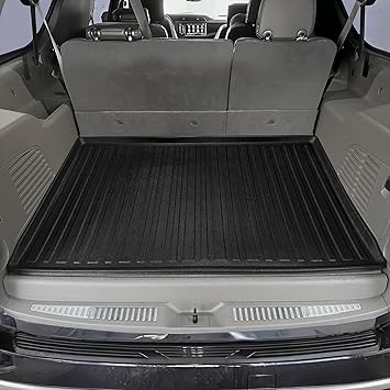 Photo 1 of Premium Cargo Liner for Gmc Yukon XL Chevrolet Suburban 2015-2020 - 100% Protection - Custom Fit Car Trunk Mat - All-Season Cargo Mat - 3D Shaped Laser Measured Trunk Liners for Cadillac Escalade ESV
