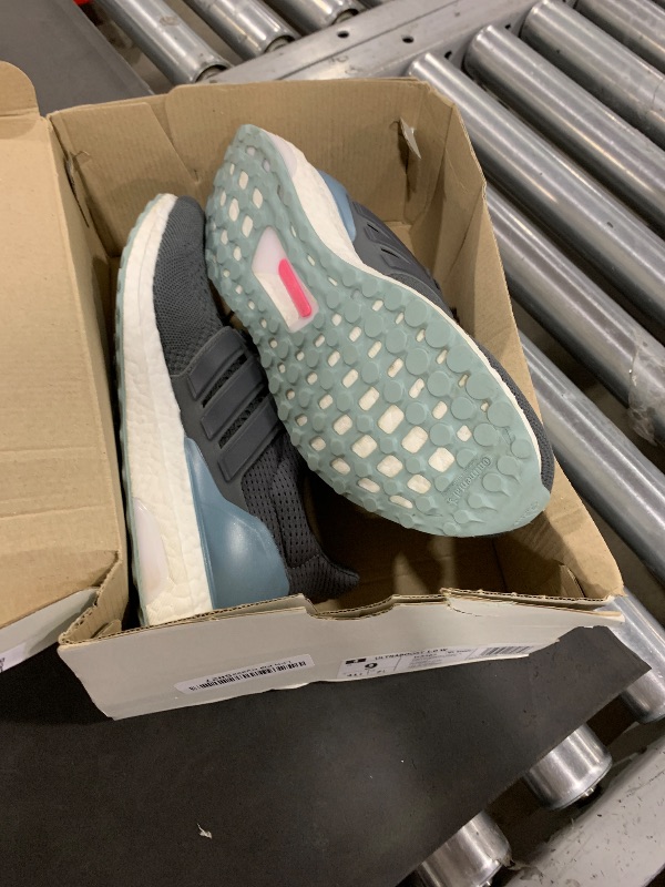 Photo 1 of adidas Women's Ultraboost 1.0 Shoe Sneaker, Grey/Grey/Pink Fusion, 9