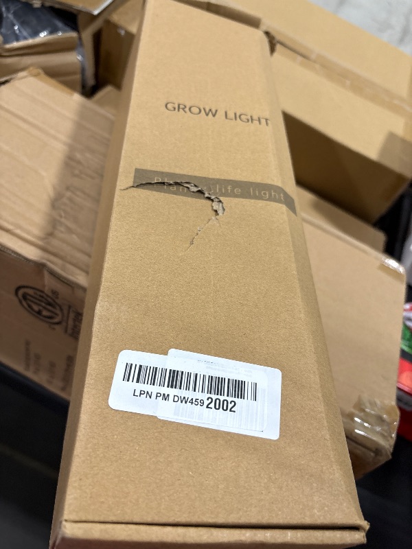 Photo 1 of GHodec Grow Light with Stand, 5500K Full Spectrum Gooseneck Floor Plant Light for Indoor Plants Growing,5 Dimmable Levels & Auto On/Off Timer,Tripod Stand Plant Lamp Height Adjustable
