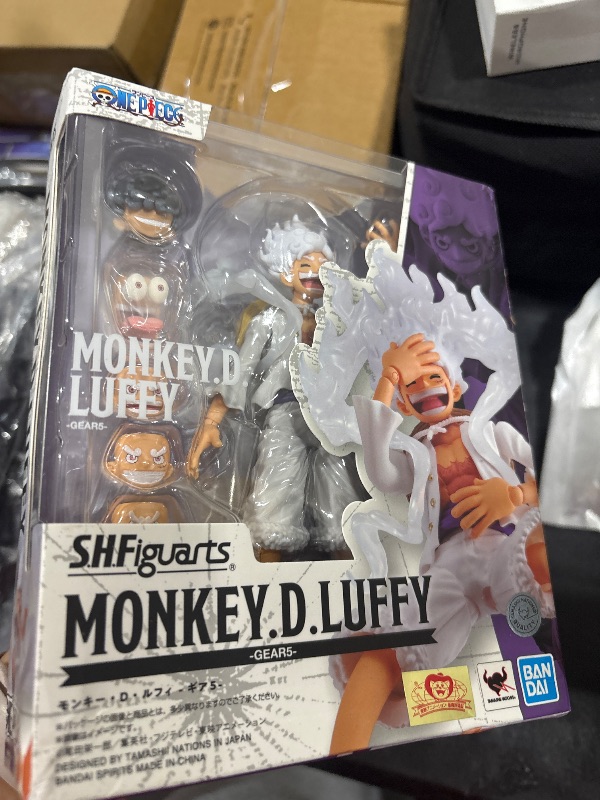 Photo 1 of TAMASHII NATIONS - One Piece - Monkey D. Luffy -GEAR5-, Bandai Spirits S.H.Figuarts Action Figure