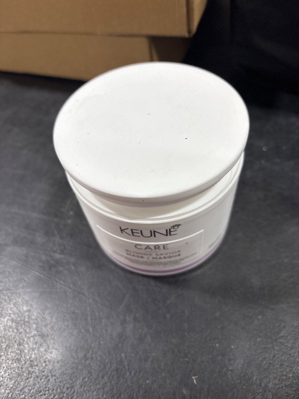 Photo 1 of KEUNE Care Blonde Savior Mask, Intensive Repair & Moisturizing Treatment for Blonde & Bleached Hair, 6.8 Fl Oz