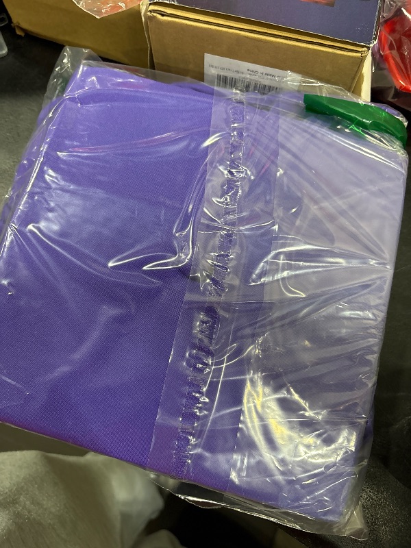 Photo 1 of GraduationMall Matte Graduation Gown Cap Tassel Set 2025 for High School and Bachelor Purple 39(4'6"-4'8")