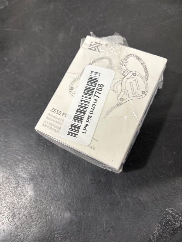 Photo 1 of Linsoul KZ ZS10 Pro, 4BA+1DD 5 Driver in Ear Monitor, HiFi Wired Earbuds, Gaming Earbuds, Hybrid IEM Earphones with Stainless Steel Faceplate, Detachable Cable for Musician(Without Mic, Black)