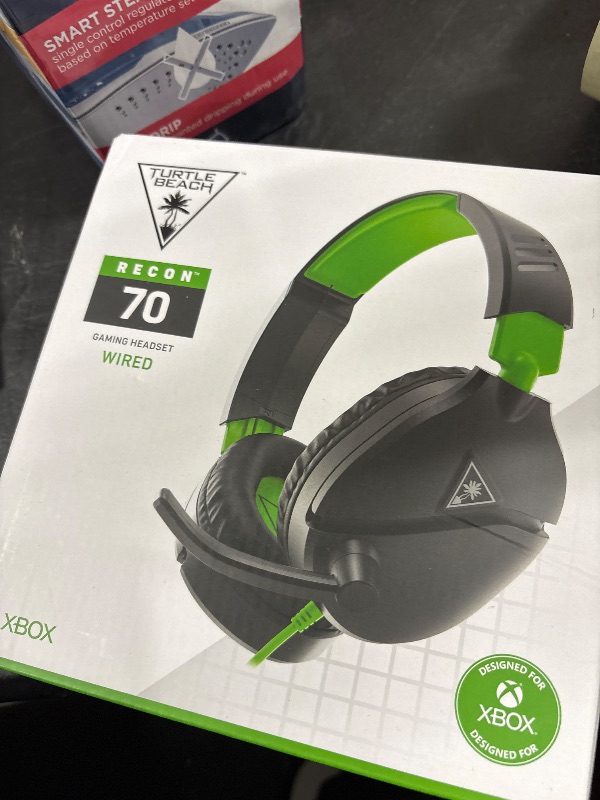Photo 1 of Turtle Beach Recon 70 Multiplatform Gaming Headset for Xbox Series X|S, Xbox One, PS5, PS4, PC & Mobile w/ 3.5mm Wired Connection - Flip-to-Mute Mic, 40mm Speakers, Lightweight Design, Black