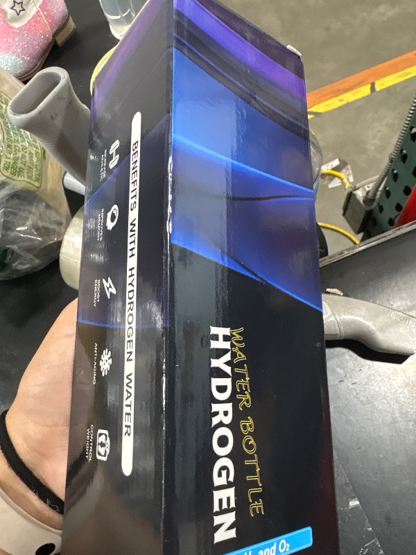Photo 1 of 2025 New Hydrogen Water Generator Bottles, Portable Hydrogenated Water Bottle with SPE PEM Technology, 420ml Hydrogen Water Bottle Generator, Rechargeable Ionizer Machine for Home, Office, and Travel