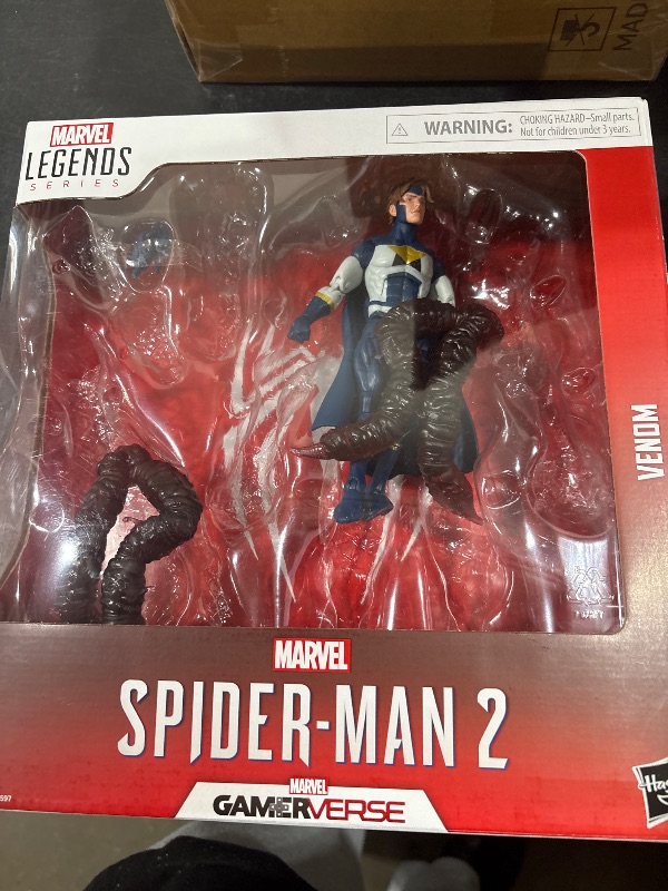 Photo 1 of Marvel Legends Series Gamerverse Venom, Spider-Man 2 Video Game-Inspired Collectible10.5 Inch Scale Action Figure