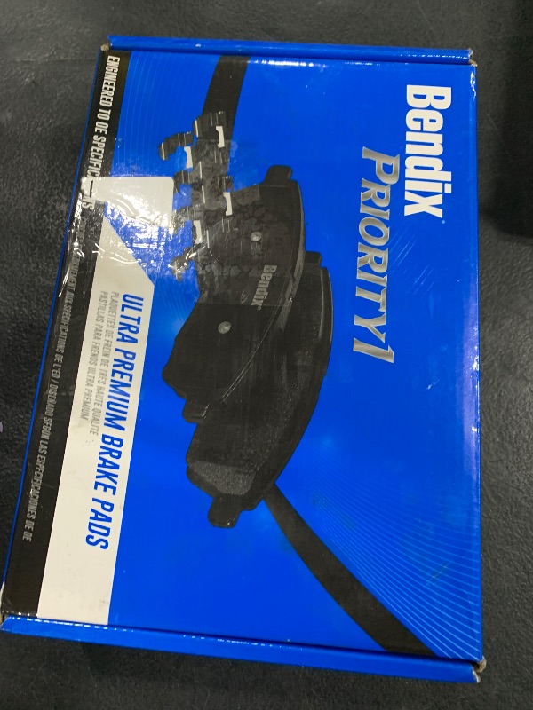Photo 1 of Bendix Priority1 CFM459 Semi-Metallic Front Brake Pads for Select Models Chevrolet C35, C3500, C3500HD, Express 2500, 3500, K3500, Dodge Ram 3500 Van, 4000, GMC Savana