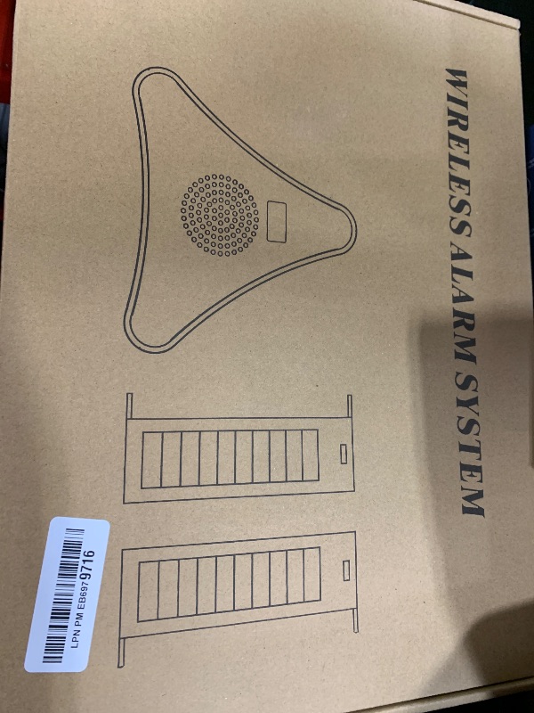 Photo 1 of HTZSAFE Solar Wireless Driveway Alarm System- 1/4 Mile Long Transmission Range- 190 Feet Wide Sensor Range- No Wiring No Need Replace Battery- Outdoor Weatherproof DIY Security Perimeter Alert System