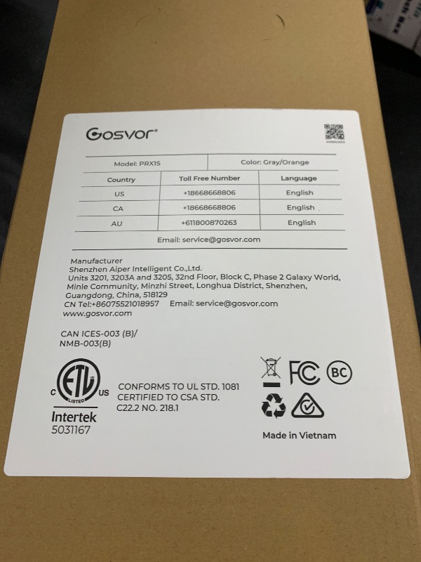 Photo 1 of Gosvor Cordless Robotic Pool Cleaner, Lasts 90 Min, Automatic Vacuum for Above-Ground Pools up to 860 Sq.ft, Portable, Self-Parking, Orange
