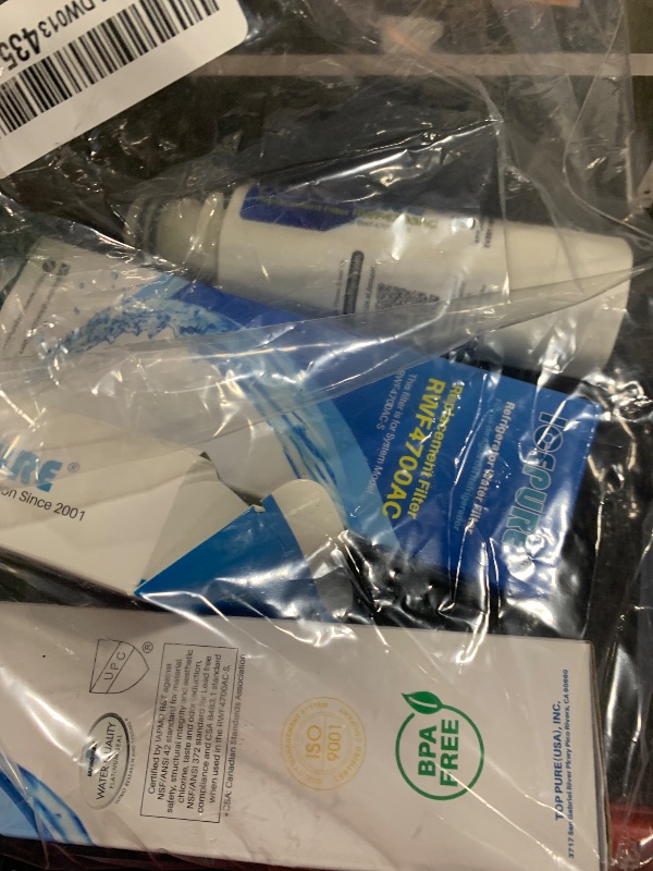Photo 1 of ICEPURE RWF4700AC Replacement for LG LT1000P MDJ64844601 ADQ74793501 LT1000PC, Kenmore Elite 9980 ADQ74793502 LRFXC2416S LRFVS3006S LRMDS3006S LFXS28596S Refrigerator and LT120F Air Filter 3PACK