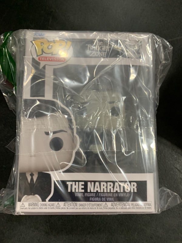 Photo 1 of POP TV: The Twilight Zone 1959 - Rod Serling The Narrator Funko Vinyl Figure (Bundled with Compatible Box Protector Case) Multicolor 3.75 inches