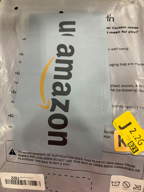 Photo 1 of AmazerBath Shower Curtain Liner, 100% EVA Soft Clear Amber Heavy Duty Shower Curtain and Liner 2-in-1, 72x72 Luxury Plastic Weighted Bathroom Shower Liner, 12 Rustproof Grommets & 3 Heavyweight Stones