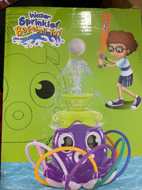 Photo 1 of Sprinkler Baseball Toy