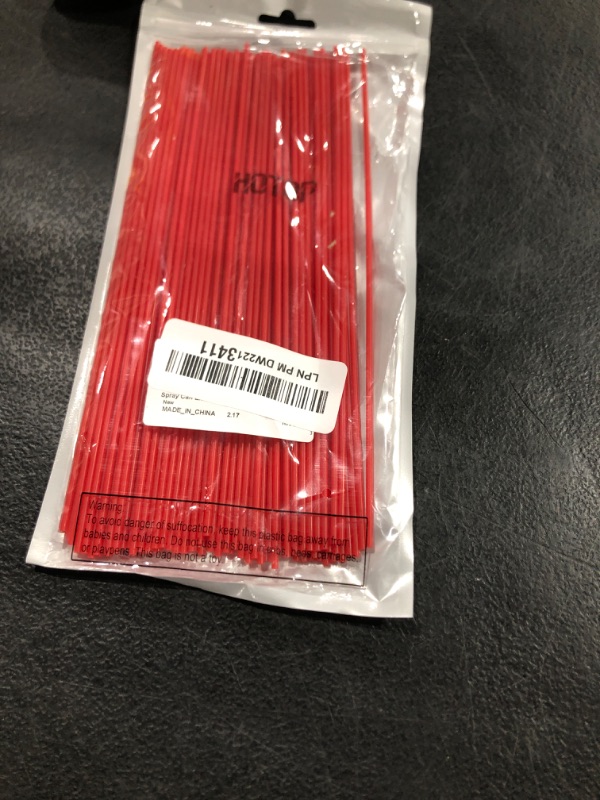 Photo 1 of Hotop 100 Pieces Spray Can Straw 7.87" Plastic Replacement Spray Can Extension Straw