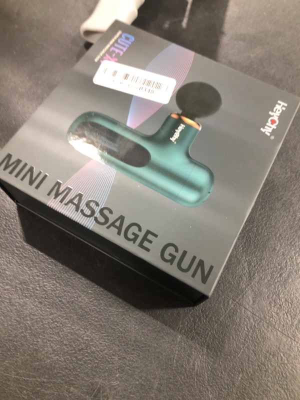 Photo 1 of HEYCHY Super Mini Massage Gun, Percussion Deep Tissues Muscle Massager, Compact Sports Travel Massage Gun, Portable Handheld Massager for Office Gifts for Her, Home, Athletes, FSA and HSA Eligible