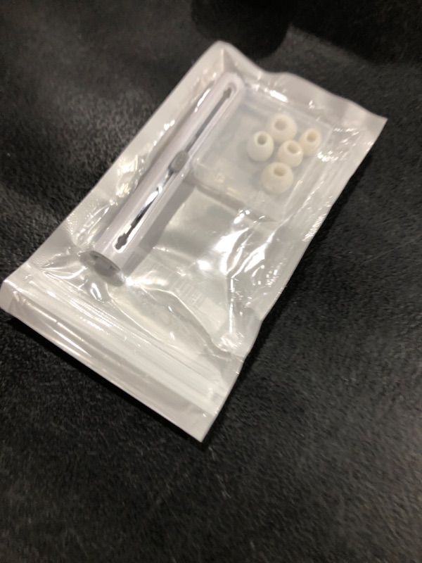 Photo 1 of [3 Pairs] Replacement Ear Tips for AirPods Pro and AirPods Pro 2nd Generation with Noise Reduction Hole, 3 in 1 Cleaner Kit for AirPods 1 2 3 Pro/Pro 2, Silicone Ear Tips for AirPods Pro (S/M/L)