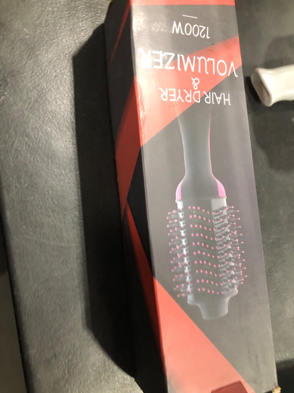 Photo 1 of Hair Dryer Brush Blow Dryer in One Upgraded 4 in 1 Hair Dryer and Styler Volumizer with Negative Ion Anti-frizz Ceramic Titanium Barrel Hot Air Brush Hair Straightener Brush