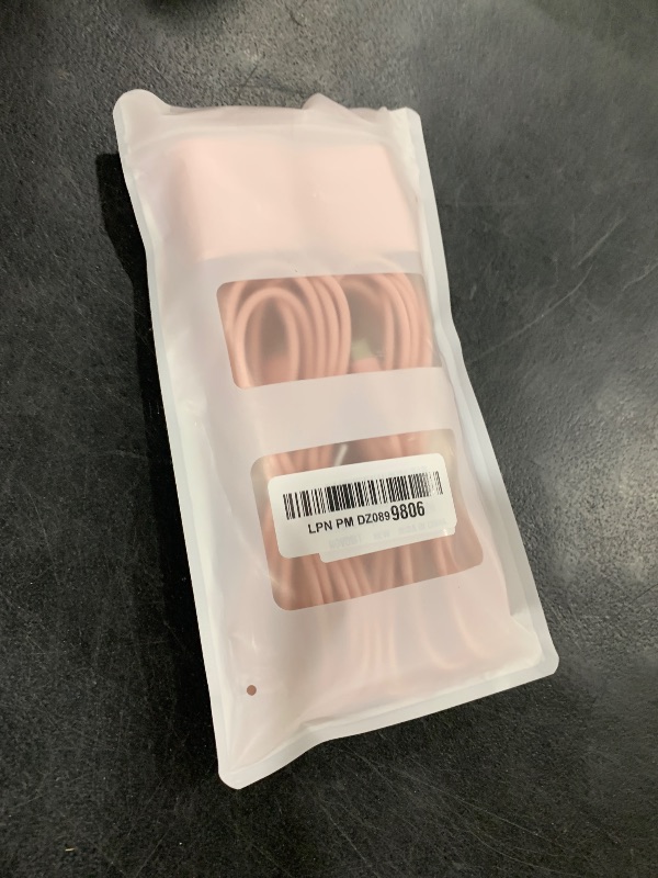 Photo 1 of 10 Ft iPhone 16 15 Charger Fast Charging USB C Charger Block Type C Chagrer Fast Charging 2-Pack for iPhone 16/16 Plus/16 Pro/16 Pro Max/iPhone 15/15 Pro Max/Samsung(Pink)