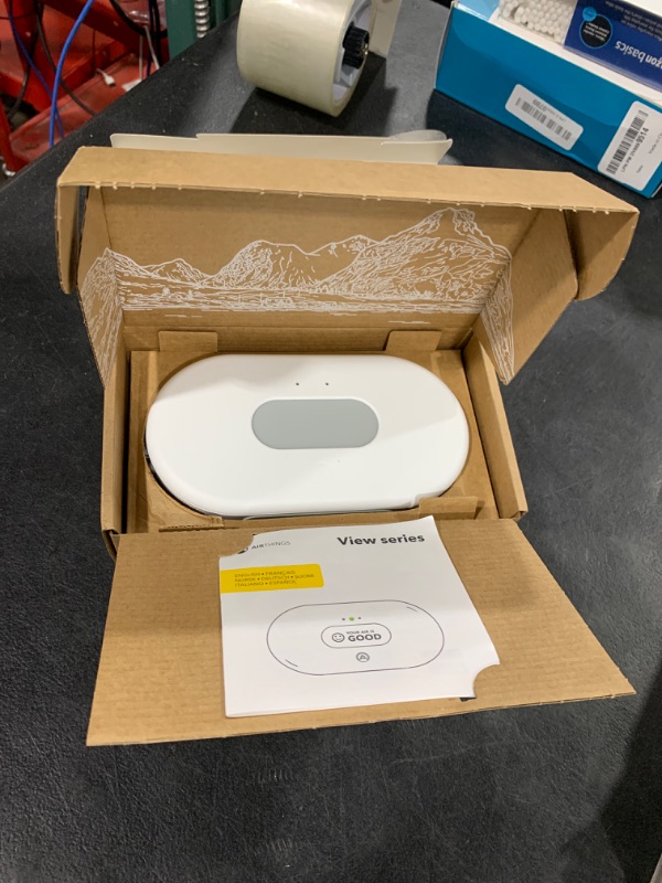 Photo 1 of Airthings 2960 View Plus - Battery Powered Radon & Air Quality Monitor (PM, CO2, VOC, Humidity, Temp, Pressure)