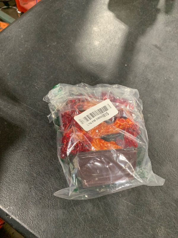 Photo 1 of Colorsheng Feng Shui Quartz Crystal Money Tree Bonsai Style Decoration for Luck and Wealth (Red)