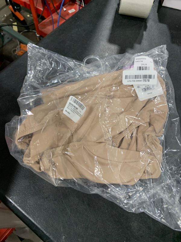 Photo 1 of Warner's Women's No Pinching No Problems Dig-Free Comfort Waist Microfiber Brief 5738, Blush Petals Print, 5 Beige