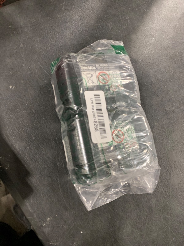 Photo 1 of Makita BL1860B-2 18V LXT Lithium-Ion 6.0Ah Battery, 2/pk, Black