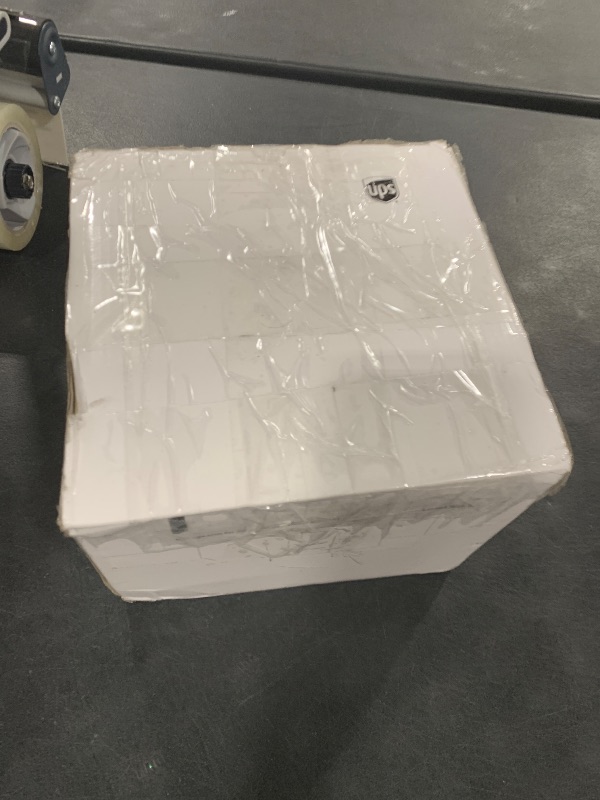 Photo 1 of Acrylic Buffet Riser, 1 piece Riser Display Stand, Food Riser for Buffet Table, Acrylic Display Cube Box, White Nesting Riser for Display Dessert Cupcake Collectibles Jewelry, with 4 Mini Signs