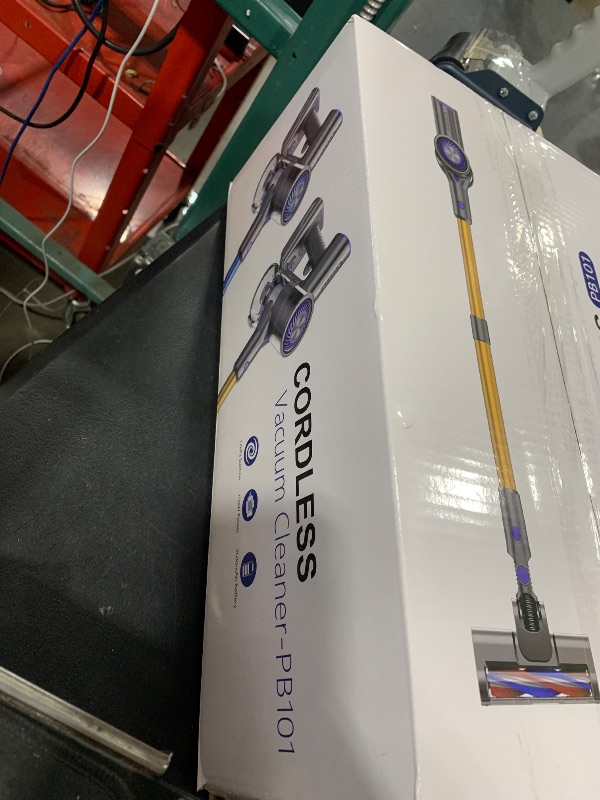 Photo 1 of MBTTODF Cordless Vacuum Cleaner, 80000 RPM High-Speed Brushless Motor Powerful Vacuum Cleaners for Home, Up to 40 Mins Runtime, Stick Vacuum with 4* LED & Rechargeable 2600 mAh Battery