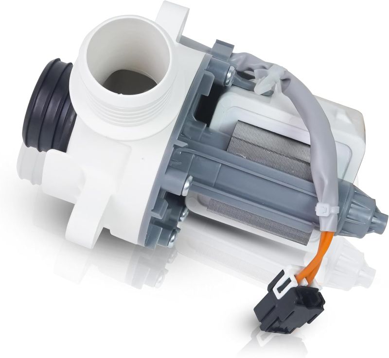Photo 1 of  Drain Pump Assembly b40-3a01 Washer Drain Pump & Motor Fit for General Electric, Hotpoint Washer Replaces B40-3A01, AP6889136, PS12723115, 290d1201g003