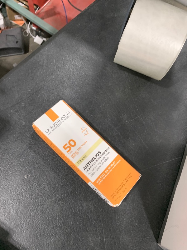 Photo 1 of La Roche-Posay Anthelios Mineral Ultra-Light Face Sunscreen SPF 50, Zinc Oxide Sunscreen for Face, 100% Mineral Sunblock, Oil Free for Sensitive Skin, Daily Sun Protection