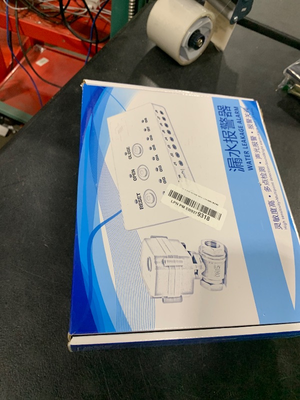 Photo 1 of Water Leak Sensor Shut Off Valve System - Auto Leak Detection with Dual Valve Control, Smart Alarm & Flood Prevention for Home, Basements, Laundry