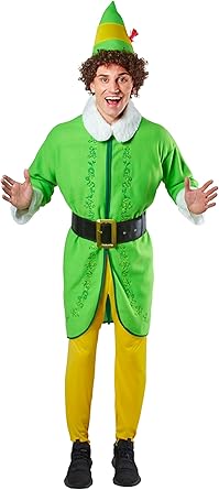 Photo 1 of Rubies Men's Elf Movie Buddy The Elf Costume, Green One Size 