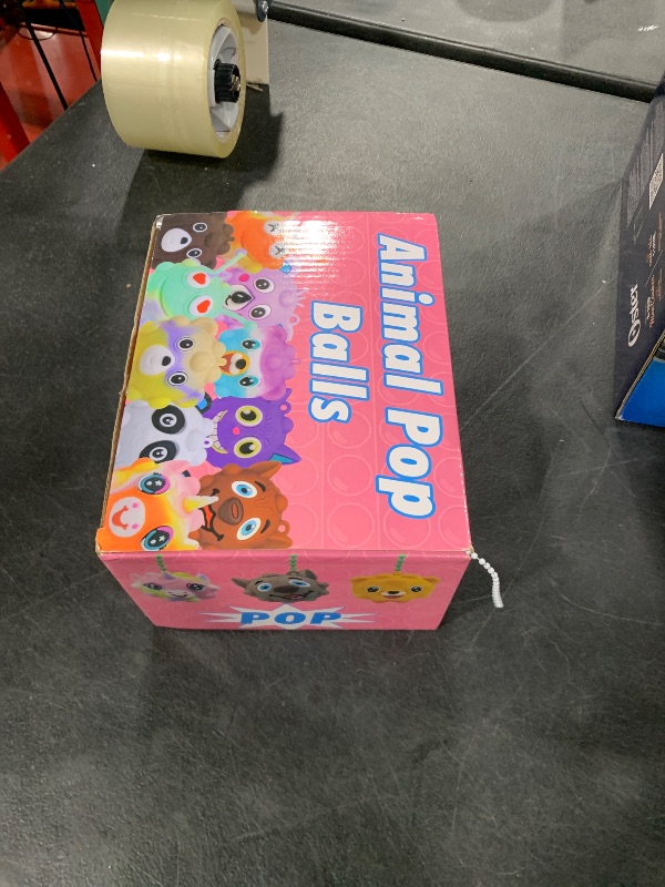 Photo 1 of Party Favors for Kids,3D Animal Pop Balls Fidget Toys,Birthday Gifts,Goodie Bag Stuffers,Pinata Stuffers,Carnival Prizes,Treasure Box Toys,Prizes for Kids Classroom