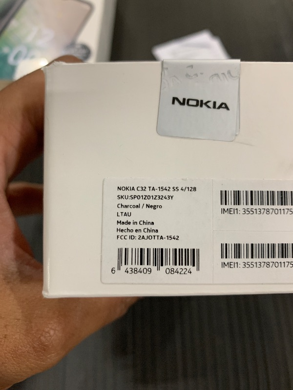 Photo 1 of Nokia C32 | Android 13 | 3-Day Battery | 50MP Dual Camera | 4/128GB | 6.5-Inch Screen | Unlocked GSM Smartphone | Not Compatible with Verizon or AT&T | Charcoal